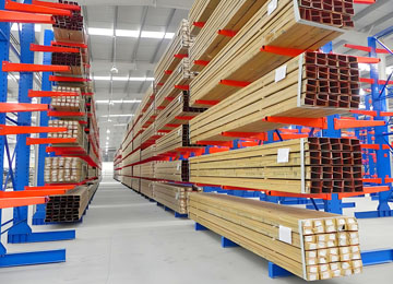 鋁材懸臂貨架有幾種存取貨方式？【易達貨架】